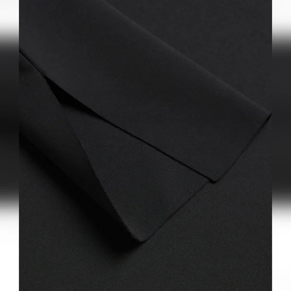 Ted Baker Pholly black fold over off shoulder top 4 small - Picture 5 of 14